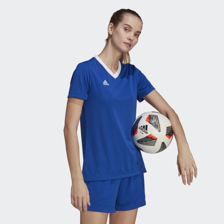 Camisa Adidas Azul Royal Entrada 22
