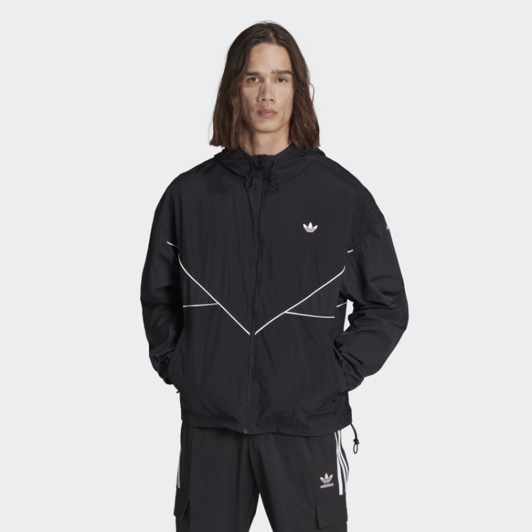 Blusão Preto Adicolor Arquivo Sazonal Adidas