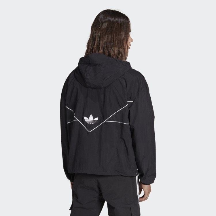 Blusão Preto Adicolor Arquivo Sazonal Adidas