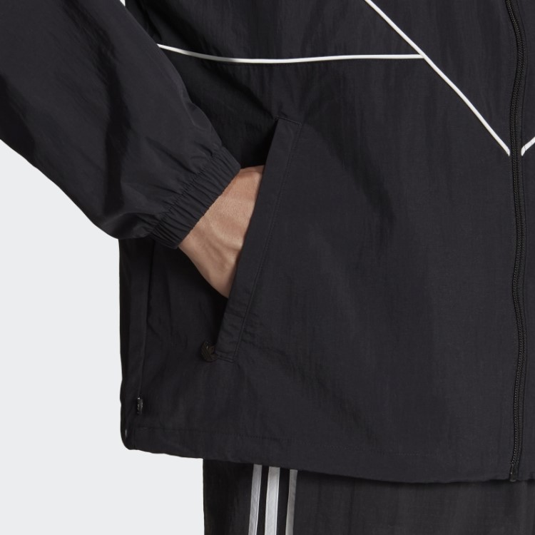 Blusão Preto Adicolor Arquivo Sazonal Adidas