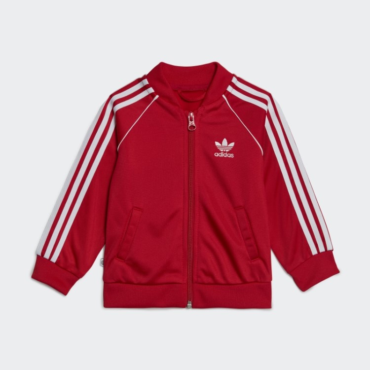 Fato De Treino Escarlate Adicolor Sst Adidas