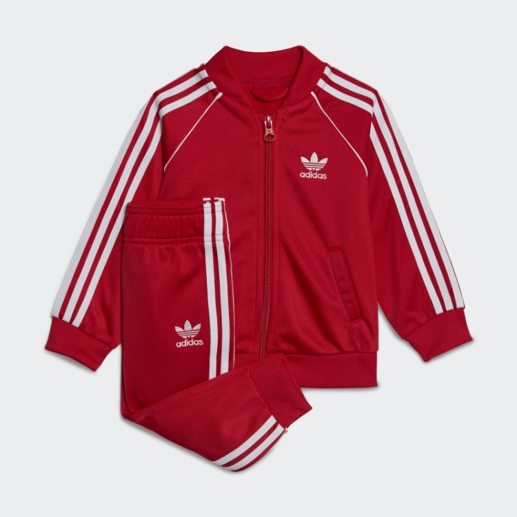 Fato De Treino Adicolor Sst Adidas Escarlate