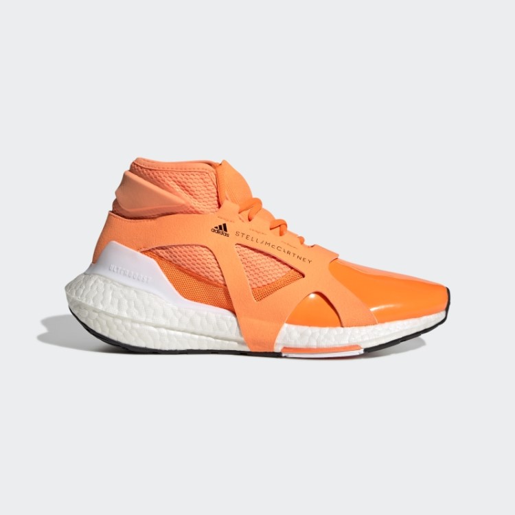 Laranja Adidas By Stella Mccartney Ultraboost 21 Tênis De Corrida Quente
