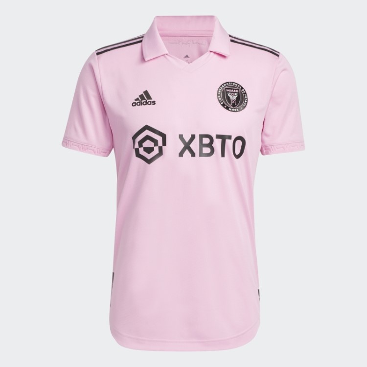Inter Miami Cf 22/23 Home Autêntico Jersey True Pink Adidas