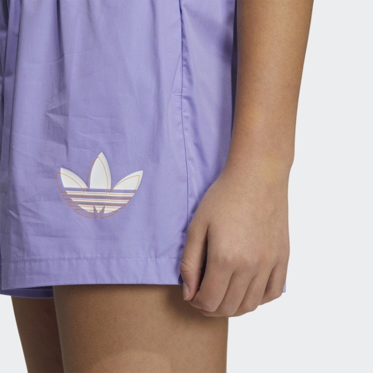 Bermuda Streetball Adidas Roxo Claro