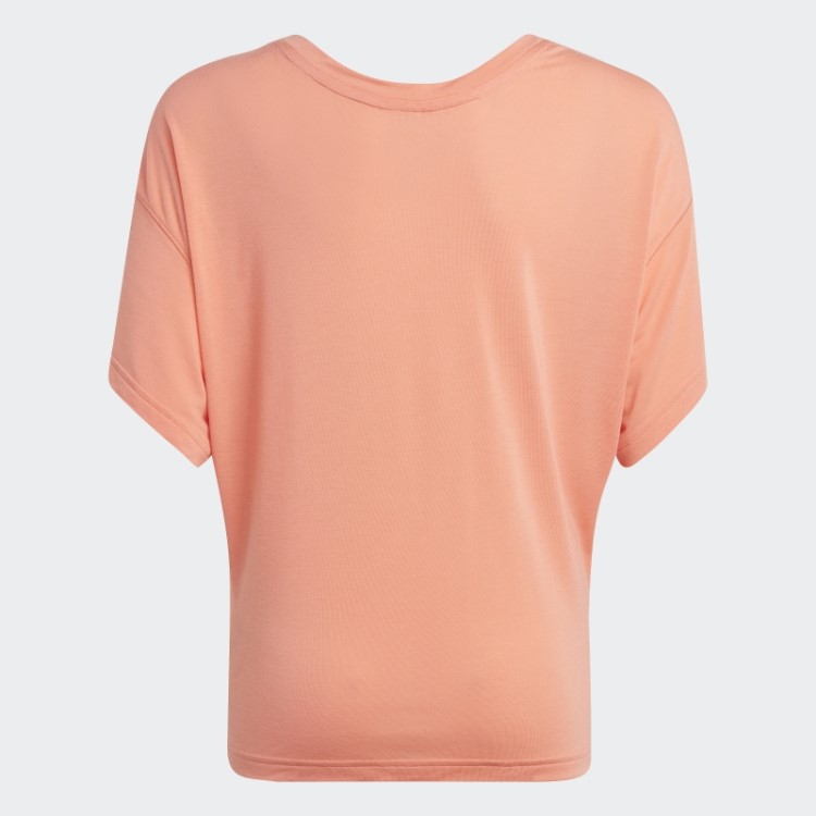 Camiseta Soltinha Adidas Yoga Aeroready Coral