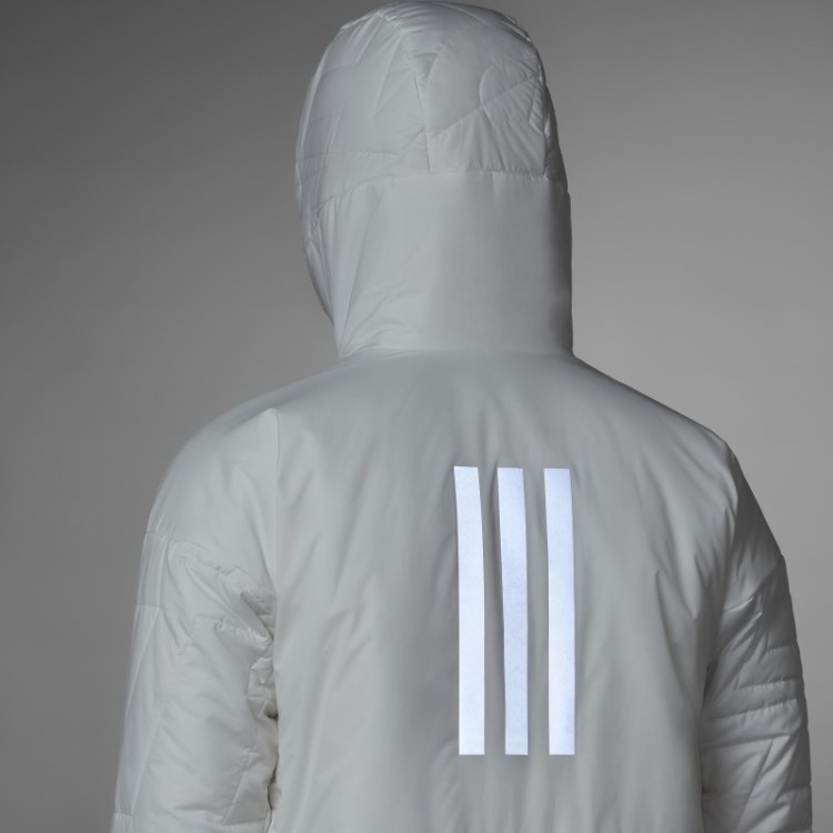 Jaqueta Acolchoada Com Capuz Adidas Terrex Myshelter Primaloft Fashion Não Tingida