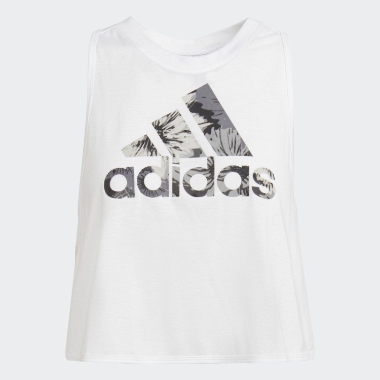 Regata Branca Adidas Aeroready Made For Training Floral