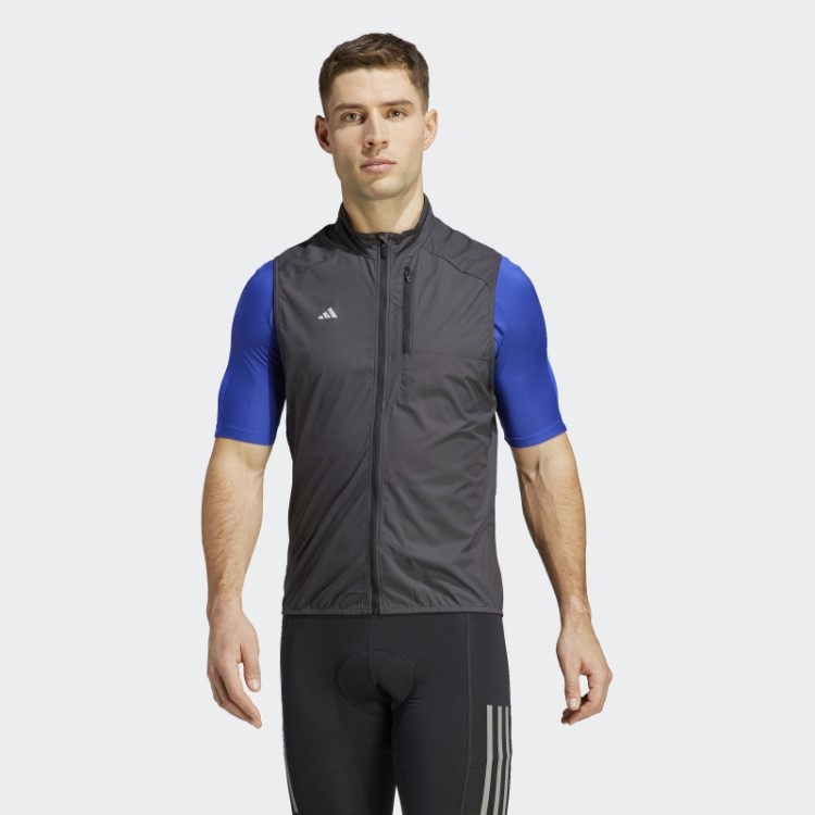 Colete De Ciclismo Adidas The Wind.rdy Preto