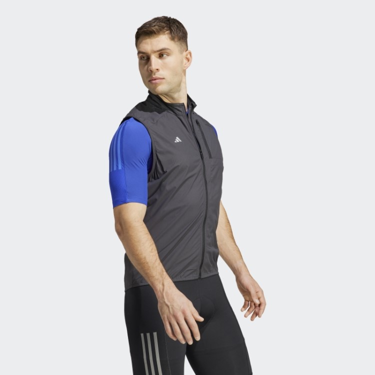 Colete De Ciclismo Adidas The Wind.rdy Preto