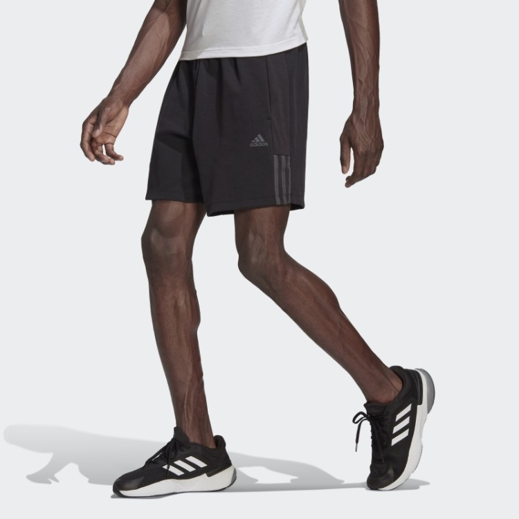 Bermuda De Ioga Preta Adidas Aeroready