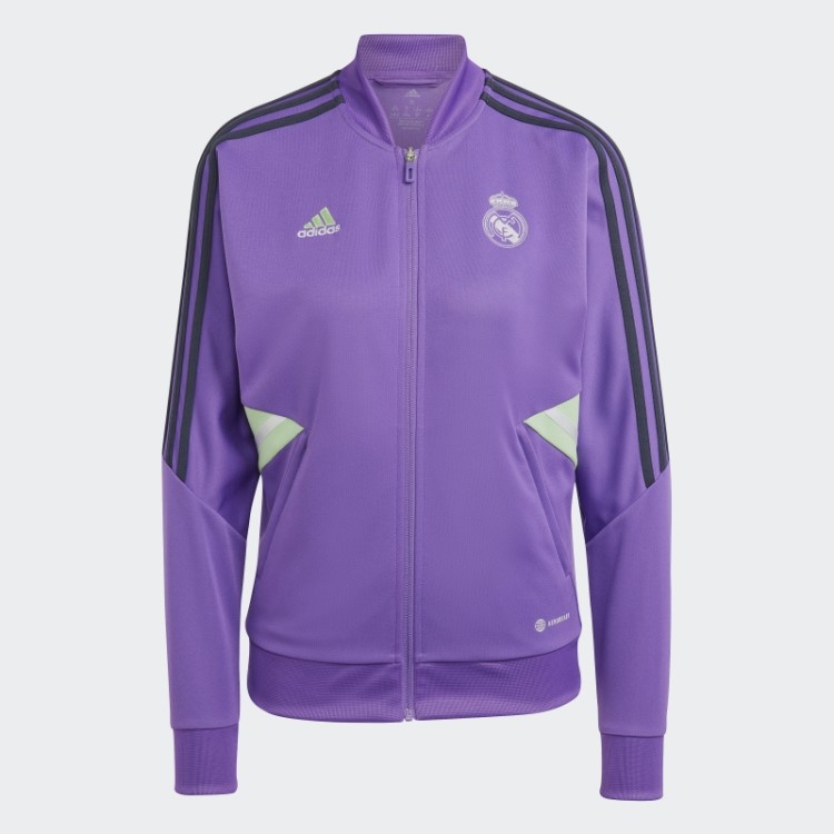 Real Madrid Condivo 22 Pista De Treinamento Top Roxo Adidas