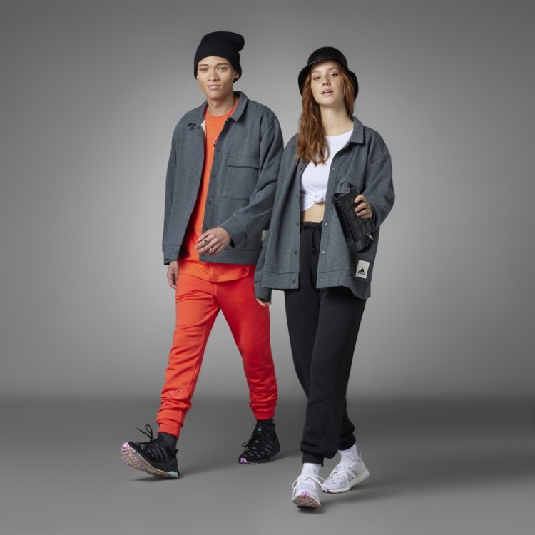Jaqueta De Dia Dos Namorados Cinza Escuro Urze Adidas