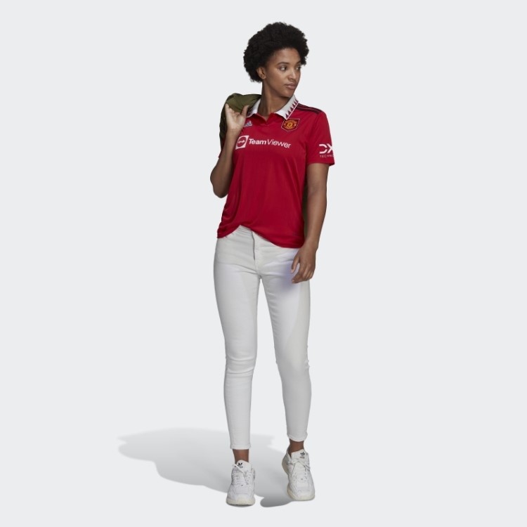 Moda Real Vermelho Adidas Manchester United 22/23 Camisa Em Casa