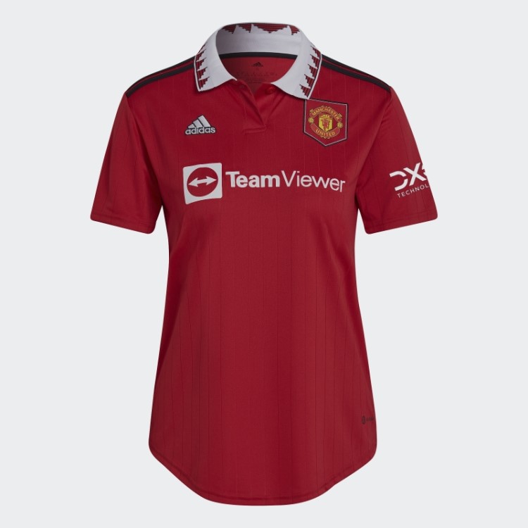 Moda Real Vermelho Adidas Manchester United 22/23 Camisa Em Casa