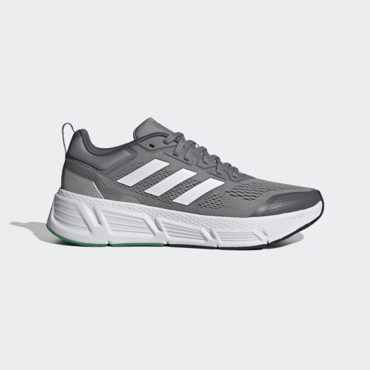 Tênis De Corrida Adidas Cinza Questar