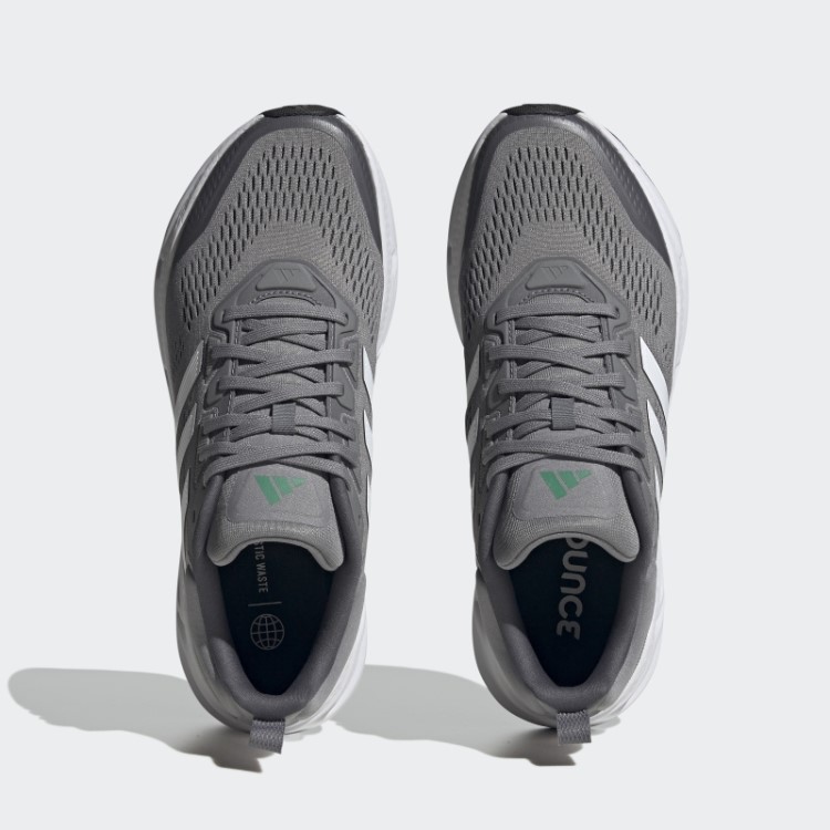 Tênis De Corrida Adidas Cinza Questar