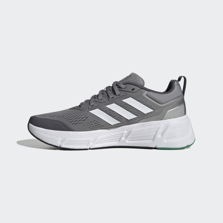 Tênis De Corrida Adidas Cinza Questar