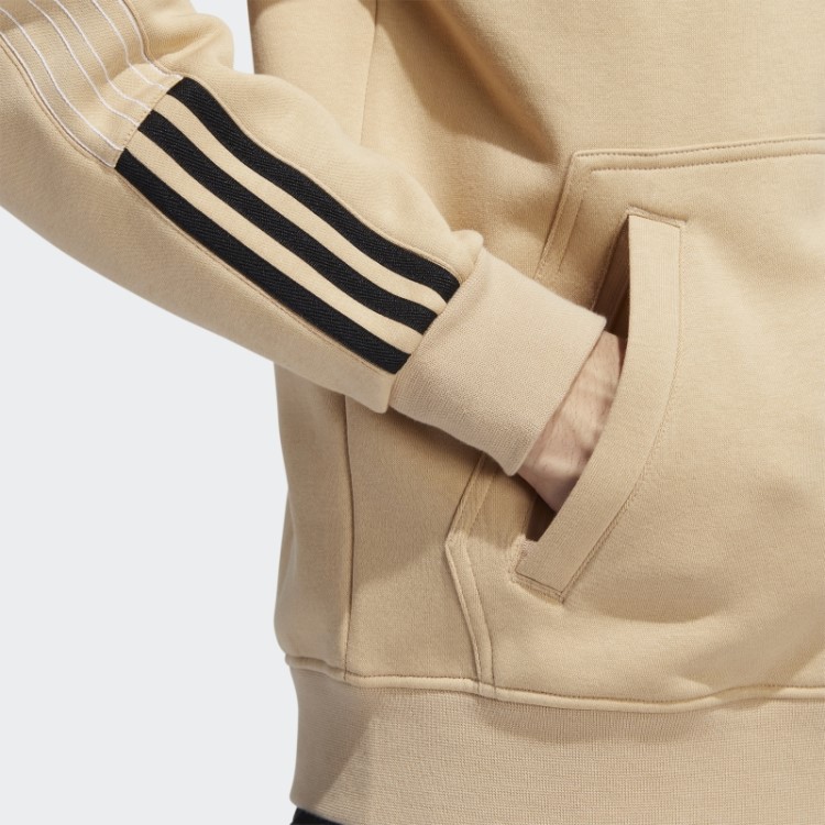 Top De Corrida Sst De Lã Bege Adidas