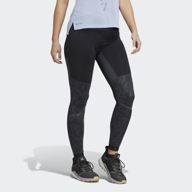 Leggings De Corrida Terrex Agravic Adidas Carbon