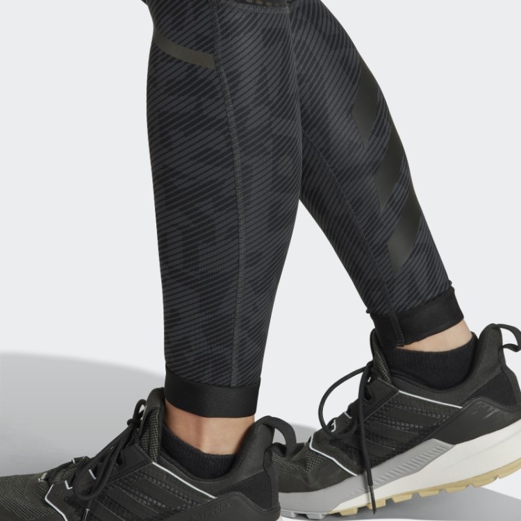 Leggings De Corrida Terrex Agravic Adidas Carbon