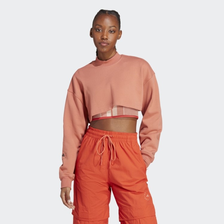Moletom Cropped Truecasuals Adidas By Stella Mccartney Earth