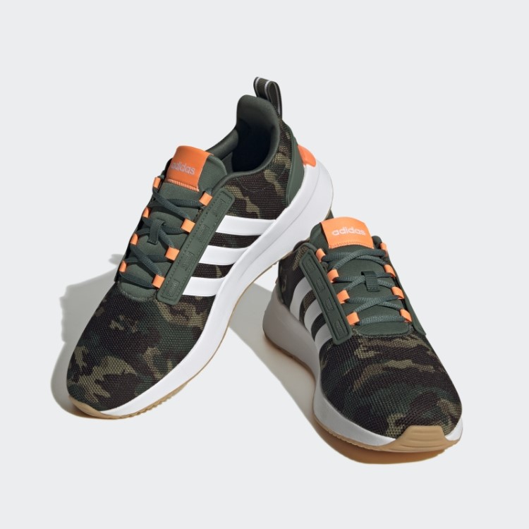 Tênis De Corrida Racer Tr21 Cloudfoam Estilo De Vida Verde óxido Adidas