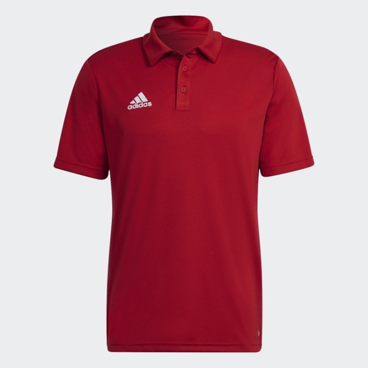 Camisa Pólo Entrada 22 Vermelha Adidas