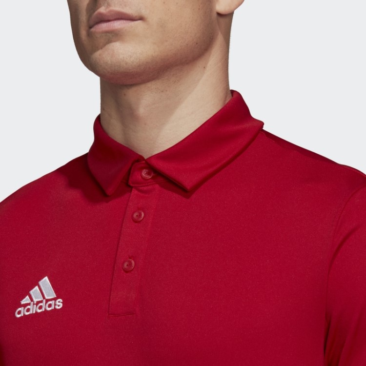 Camisa Pólo Entrada 22 Vermelha Adidas