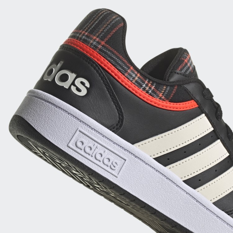 Aros 3.0 Estilo De Vida Basquete Baixo Clássico Sapatos Vintage Adidas Preto