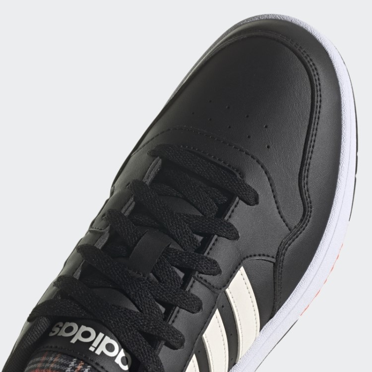 Aros 3.0 Estilo De Vida Basquete Baixo Clássico Sapatos Vintage Adidas Preto