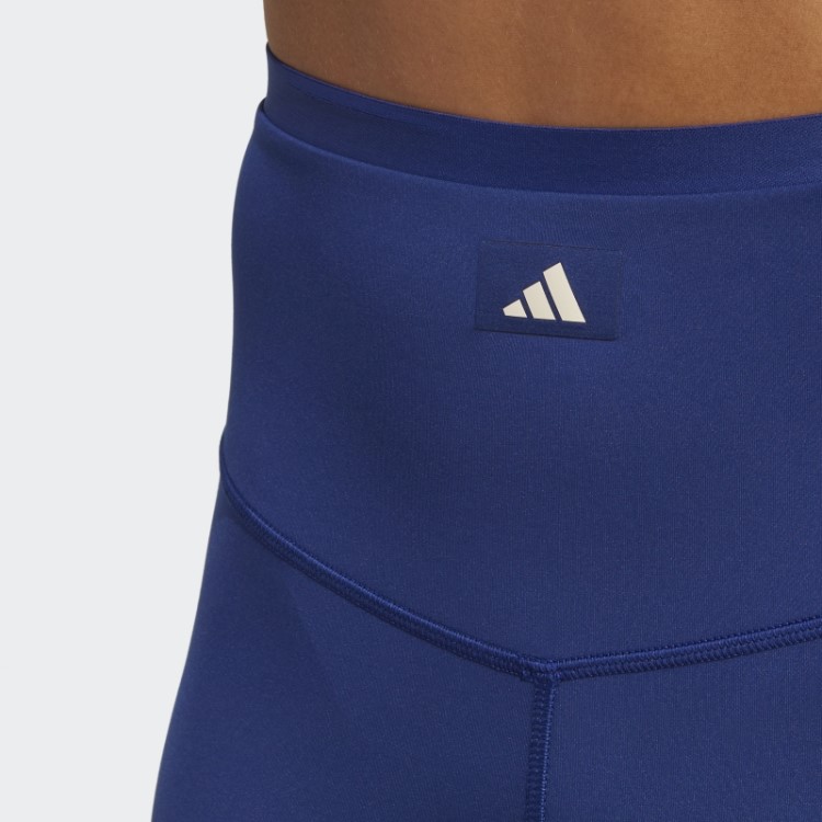 Leggings Clube Esportivo Cintura Alta 7/8 Adidas Vitória Azul