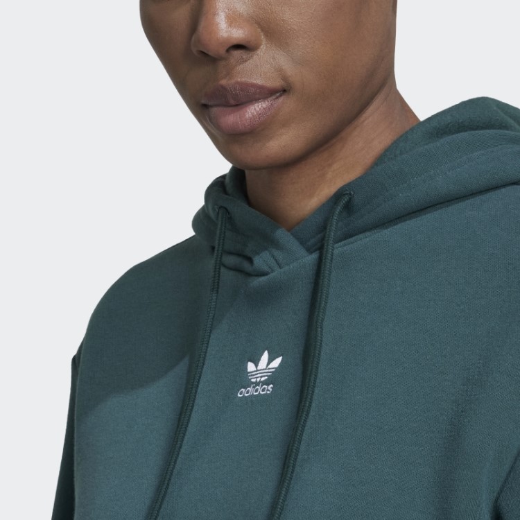 Moletom De Lã Com Capuz Verde Mineral Adicolor Essentials Adidas