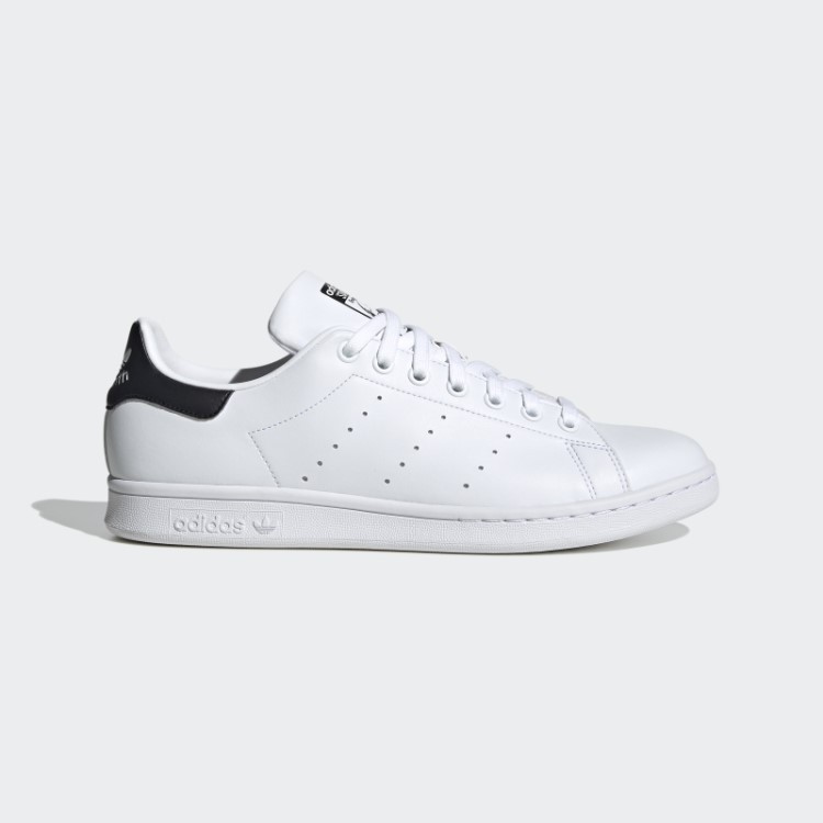 Sapatos Adidas Stan Smith Branco/preto Estiloso