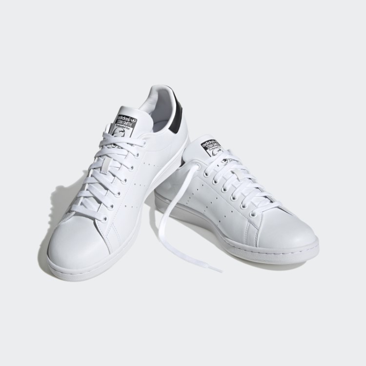 Sapatos Adidas Stan Smith Branco/preto Estiloso