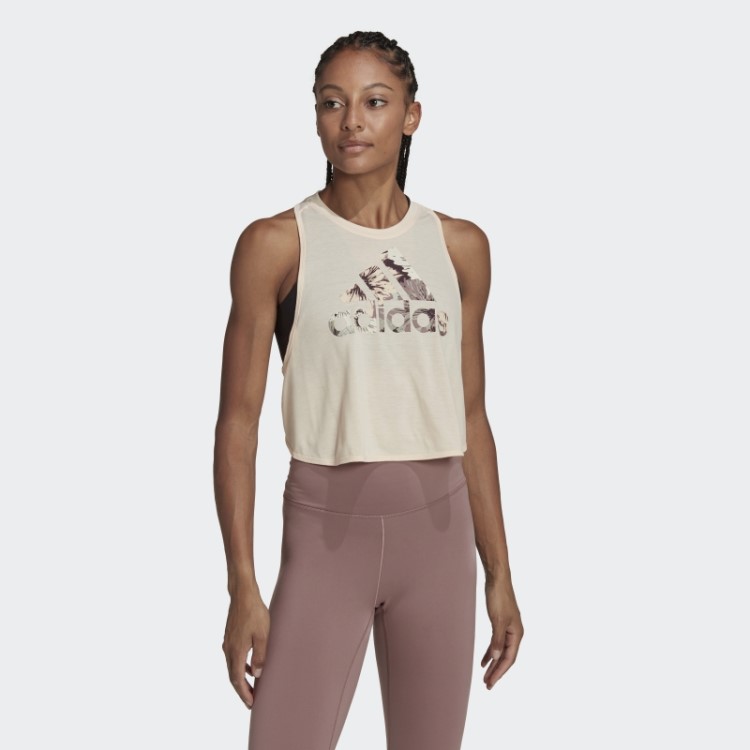 Aeroready Made For Training Regata Floral Adidas Ecru Matiz