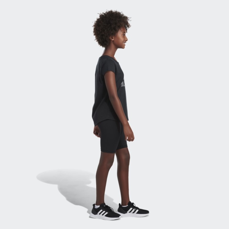 Calções De Bicicleta Pretos Gráficos Adidas