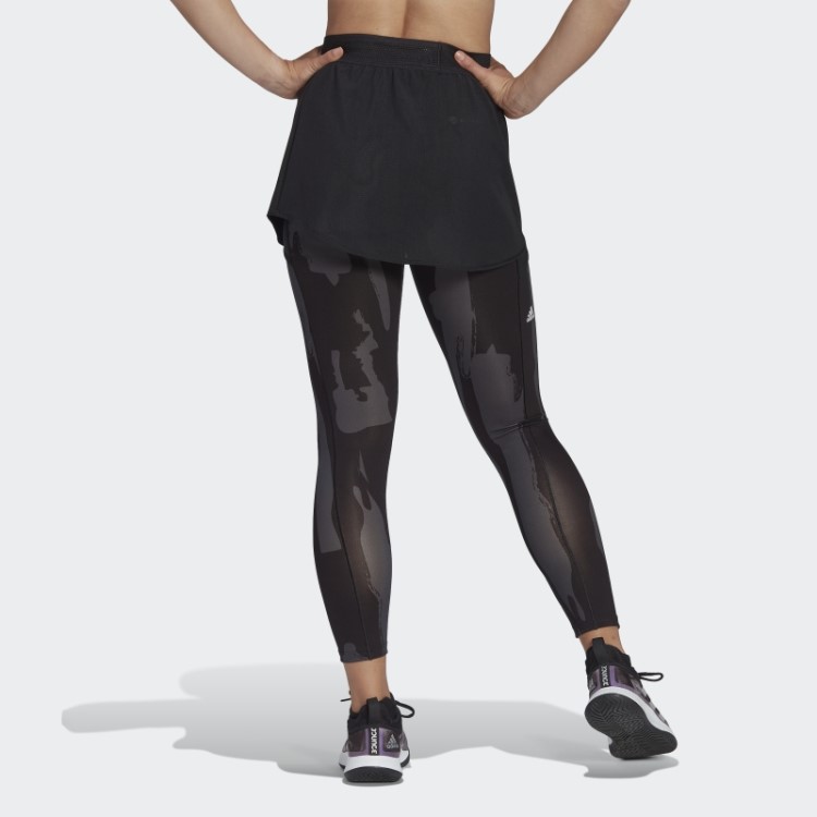 Meia-calça Adidas Tênis New York 2 Em 1 7/8 Preta