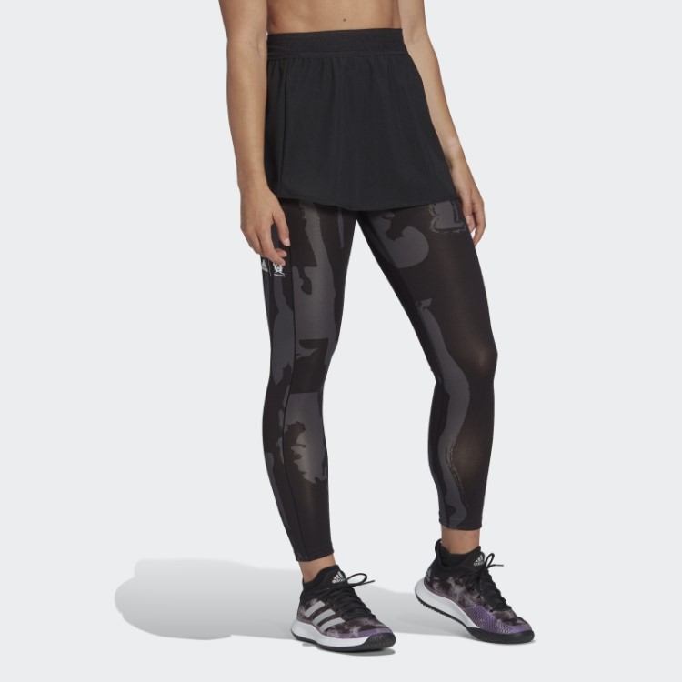 Meia-calça Adidas Tênis New York 2 Em 1 7/8 Preta