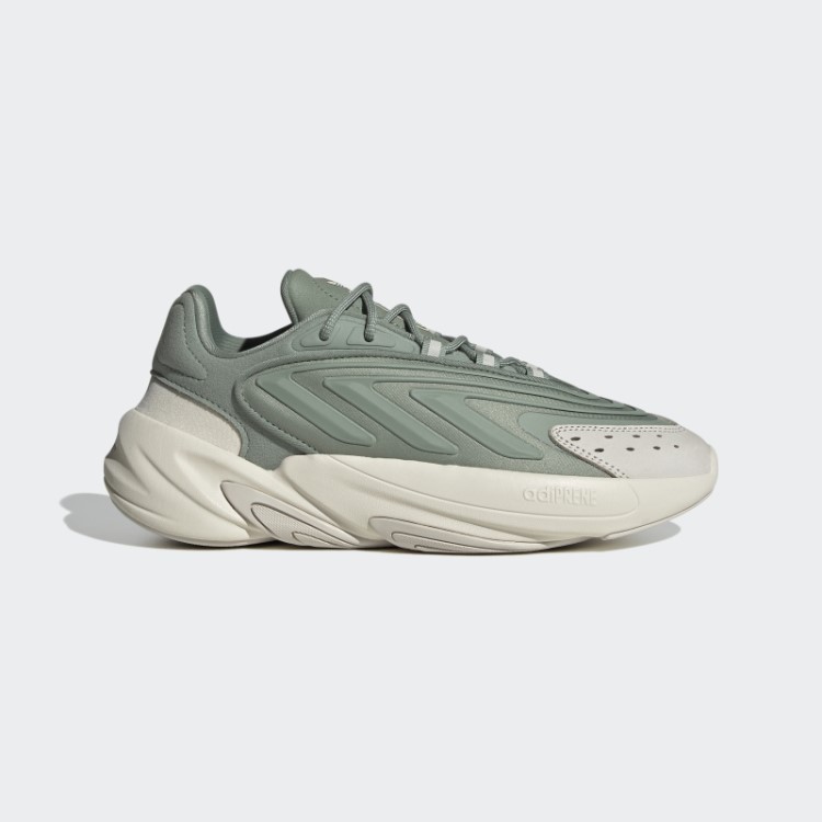 Tênis Adidas Ozelia Verde Prata