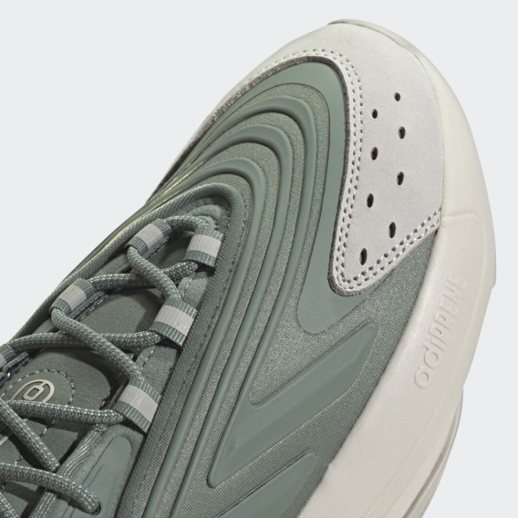 Tênis Adidas Ozelia Verde Prata