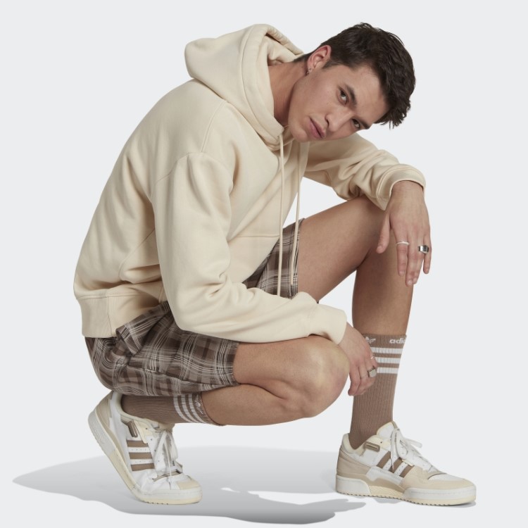 Short Marrom Com Estampa Reveladora Adidas