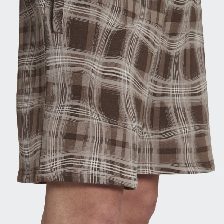 Short Marrom Com Estampa Reveladora Adidas
