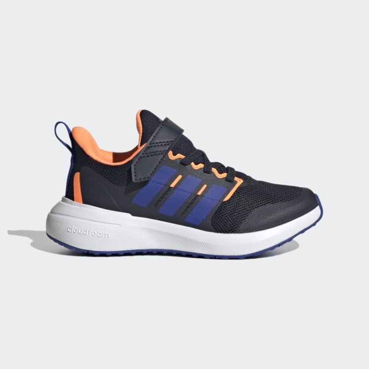 Ink Adidas Fortarun 2.0 Cloudfoam Sapato Com Tira Superior Em Renda Elástica
