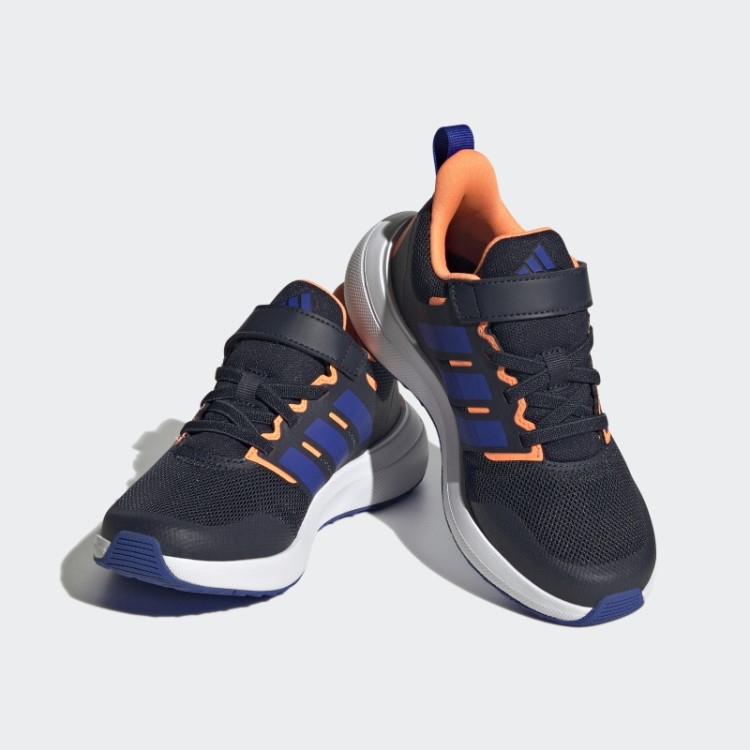 Ink Adidas Fortarun 2.0 Cloudfoam Sapato Com Tira Superior Em Renda Elástica
