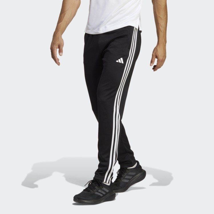 Calça Jogger De Treino Adidas Black Train Essentials 3 Listras