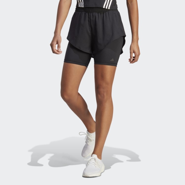 Shorts 2 Em 1 Hiit Heat.rdy Preto Adidas