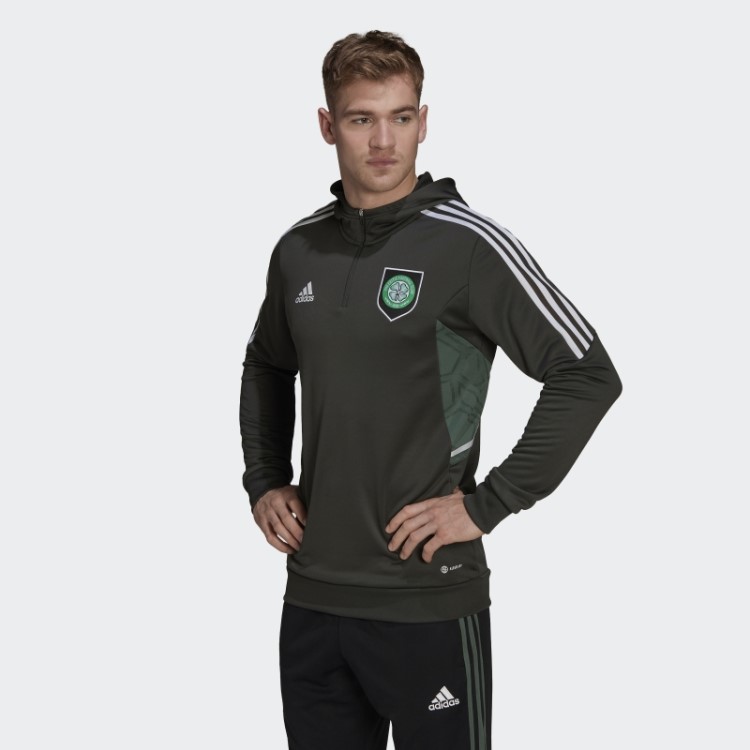 Celtic Fc Condivo 22 Top De Corrida Com Capuz Adidas Earth