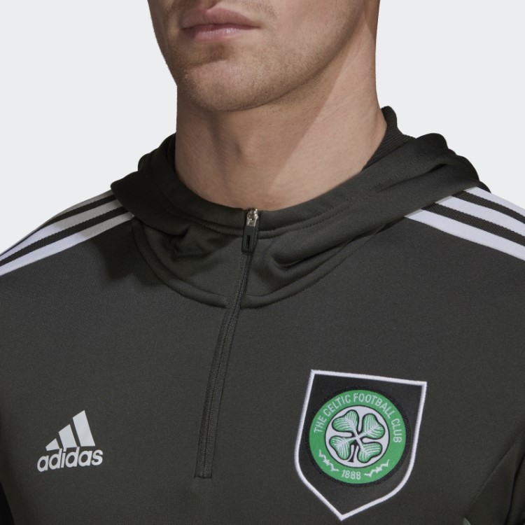 Celtic Fc Condivo 22 Top De Corrida Com Capuz Adidas Earth