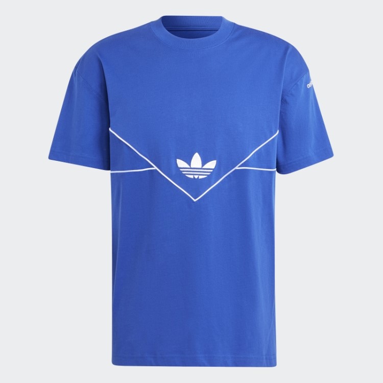 Camiseta Azul Adicolor Arquivo Sazonal Adidas